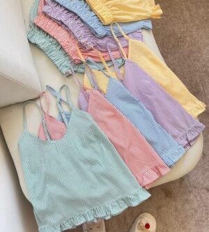 تاپ شورتک زنانه آبنباتی ( ۱۰۷۳ )
